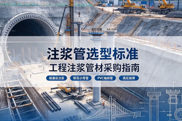 玉门注浆管选型标准