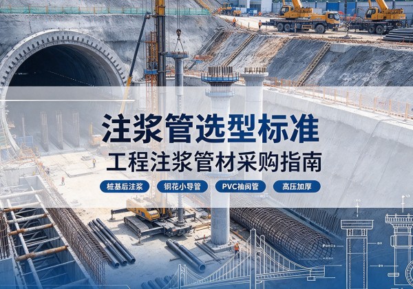 玉门注浆管选型标准